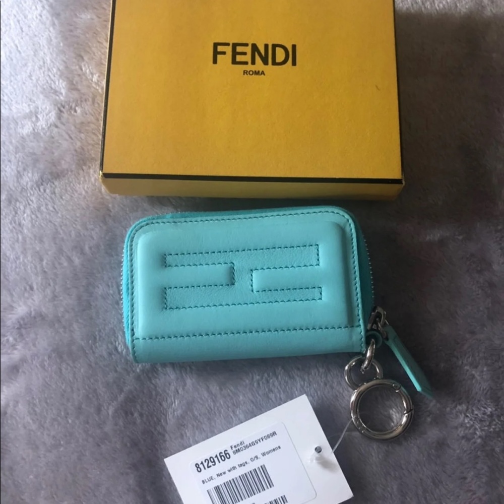 NEW Authentic Fendi key coin pouch